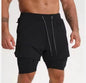 Men's Quick Dry 2-in-1 Gym Shorts with Liner SnagBag