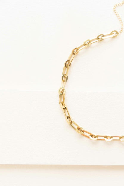 Overawe Large Chain Link Necklace (14K) Shop Style & More | Fresh Looks, Everyday Deals & Free Shipping