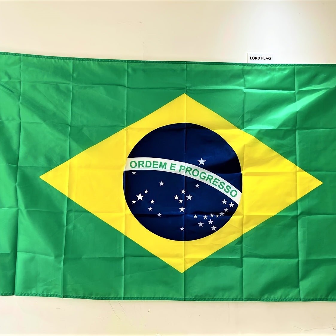 Free Shipping: Show Your Pride with a Beautiful Brazilian Flag Banner! NovaCart