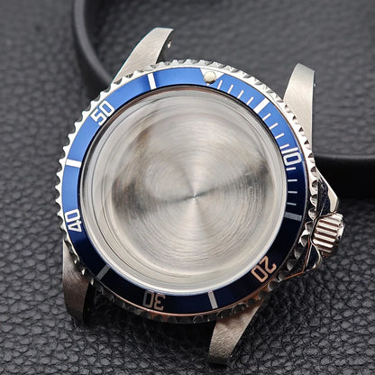 39.5MM Men'S Vintage Case Sapphire Glass FIT NH35 NH36 Movement for Retro Watch Case Watch Strap Watch Accessories