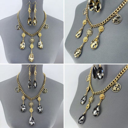 Gold Finish Cuban Link Chain Set With Lion Head An Shop Style & More | Fresh Looks, Everyday Deals & Free Shipping