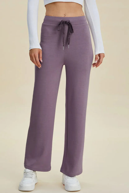 Basic Bae Full Size Air Scuba Drawstring Wide Leg Pants New Era Fashion LLc