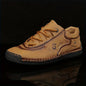 Men's Handmade Stitching Casual Shoes Flats Outdoor Walking Sneakers NovaCart