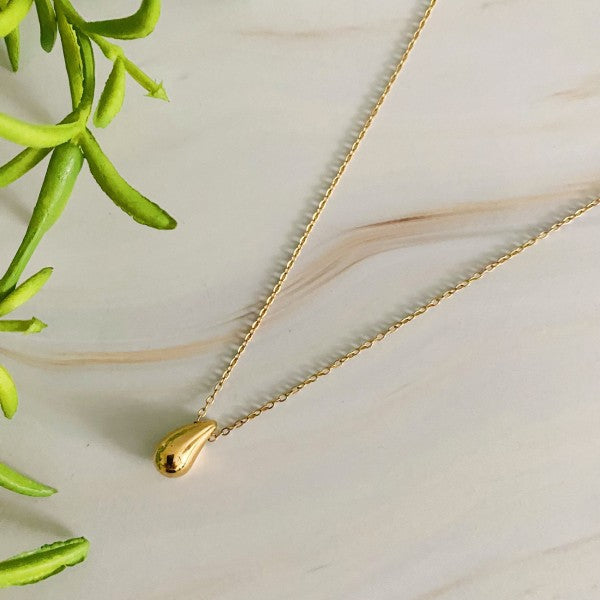 Mini Teardrop Pendant Necklace Shop Style & More | Fresh Looks, Everyday Deals & Free Shipping