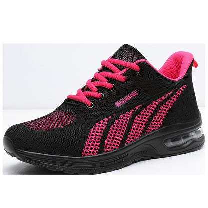 Lightweight Breathable Air Cushion Knitted Running Shoes - For Women - Breathable & Cushioned for Running & Sports - Perfect Gift for Fitness Enthusiasts NovaCart