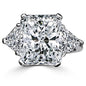 Three Stone 14K Gold Engagement Ring. 635R71337K-5CT