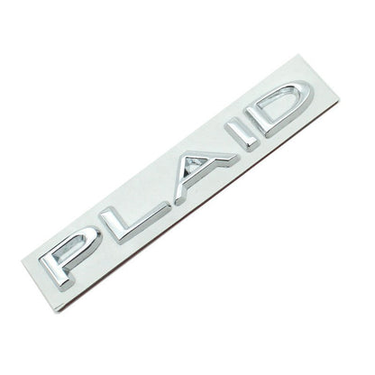 3D Metal Letter Emblem Badge | Multiple Styles | 3M Adhesive | Custom Lettering Tesery Official Store