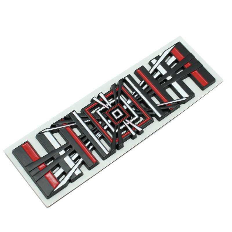 3D Metal Letter Emblem Badge | Multiple Styles | 3M Adhesive | Custom Lettering Tesery Official Store