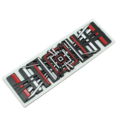 3D Metal Letter Emblem Badge | Multiple Styles | 3M Adhesive | Custom Lettering Tesery Official Store