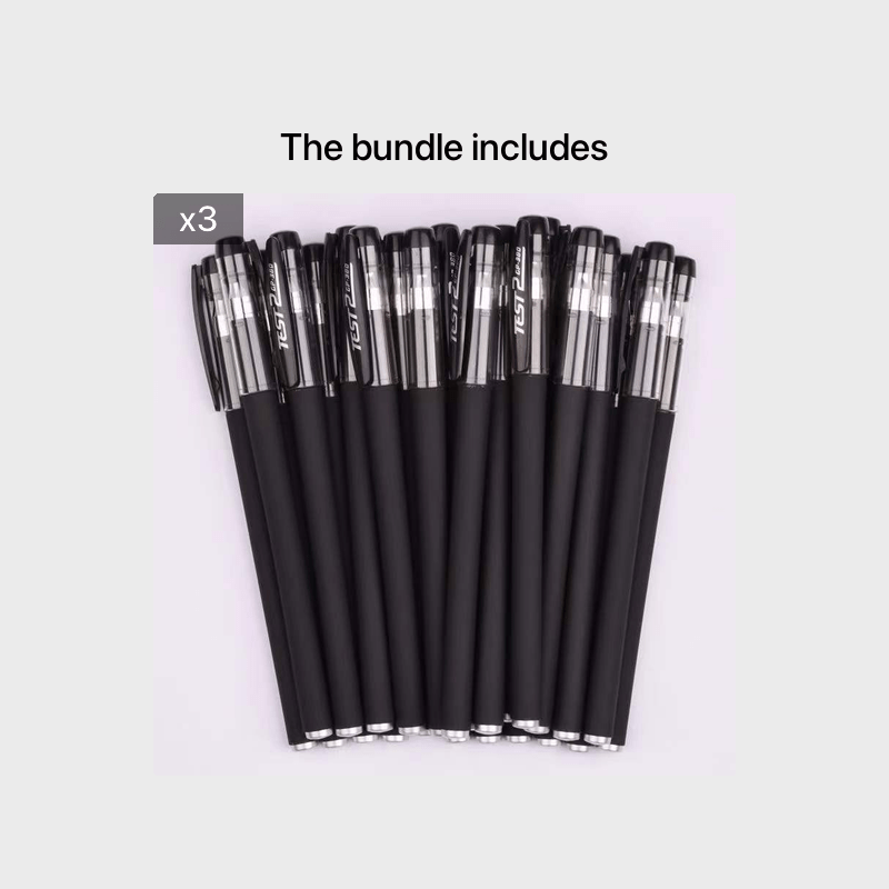 10-Piece Gel Pen Set - Perfect For Students, Exams, Office & School - Red, Black, Water & Carbon Pens! - For Students & Office Workers - Everyday Writing & Note-Taking - Great Gift for Back to School & Graduation NovaCart