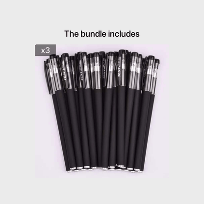 10-Piece Gel Pen Set - Perfect For Students, Exams, Office & School - Red, Black, Water & Carbon Pens! - For Students & Office Workers - Everyday Writing & Note-Taking - Great Gift for Back to School & Graduation NovaCart