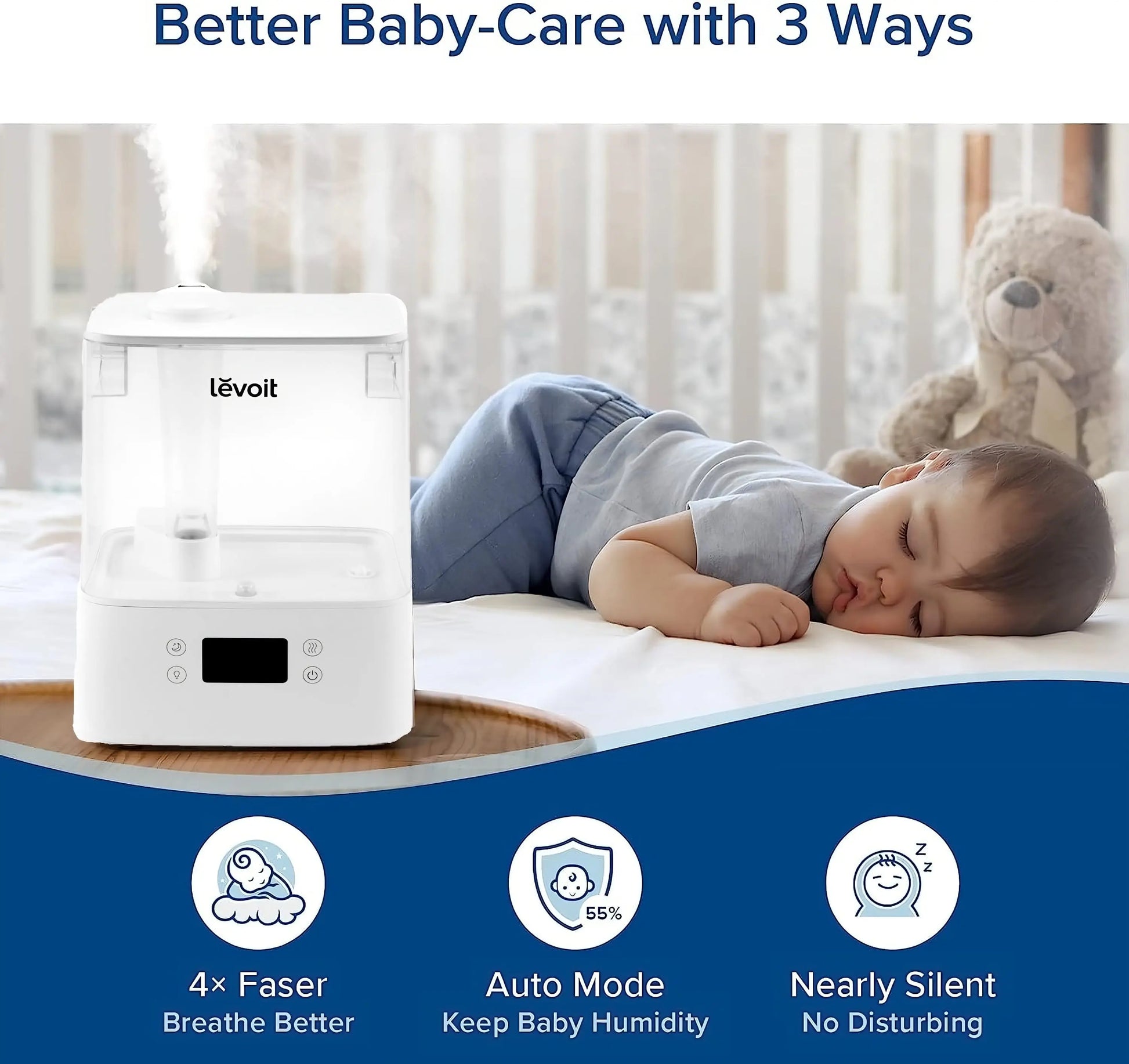Transform Your Space with the 6L Ultrasonic Cool Mist Humidifier - Perfect for Large Rooms and Ultimate Comfort