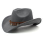Western Charm Woolen Cowgirl Hat Country in My Heart