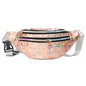 Double Pocket Holographic Fanny Pack See size chart under “more details” The Fashion Celestial