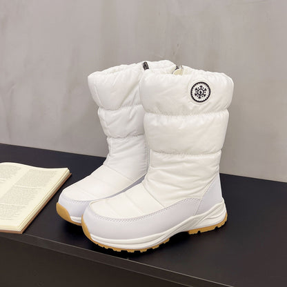 Thickened Cotton Mid-Calf Snow Boots for Women FitiqueFit