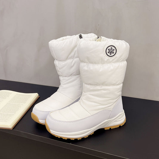 Thickened Cotton Mid-Calf Snow Boots for Women FitiqueFit