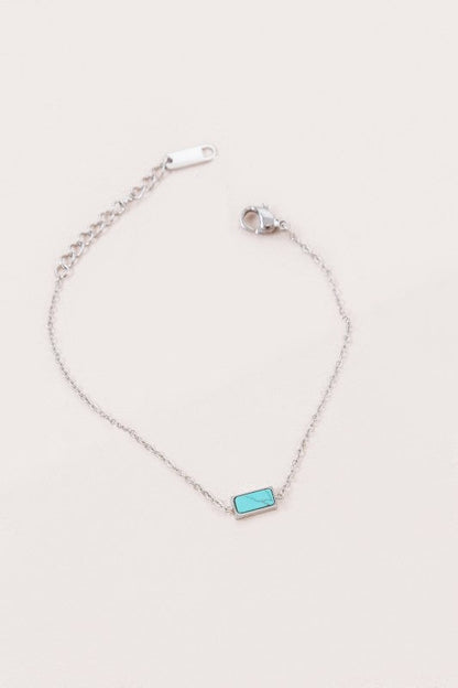 Beaming Bar Stone Bracelet | Silver Shop Style & More | Fresh Looks, Everyday Deals & Free Shipping
