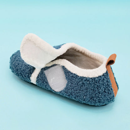 2022 New Spring Winter Cute Girl Home Shoes Thicken Soft Sole Baby Socks Shoes Toddler Warm Lightweight Floor Shoes Little Kids Fashion Faux Fur NovaCart