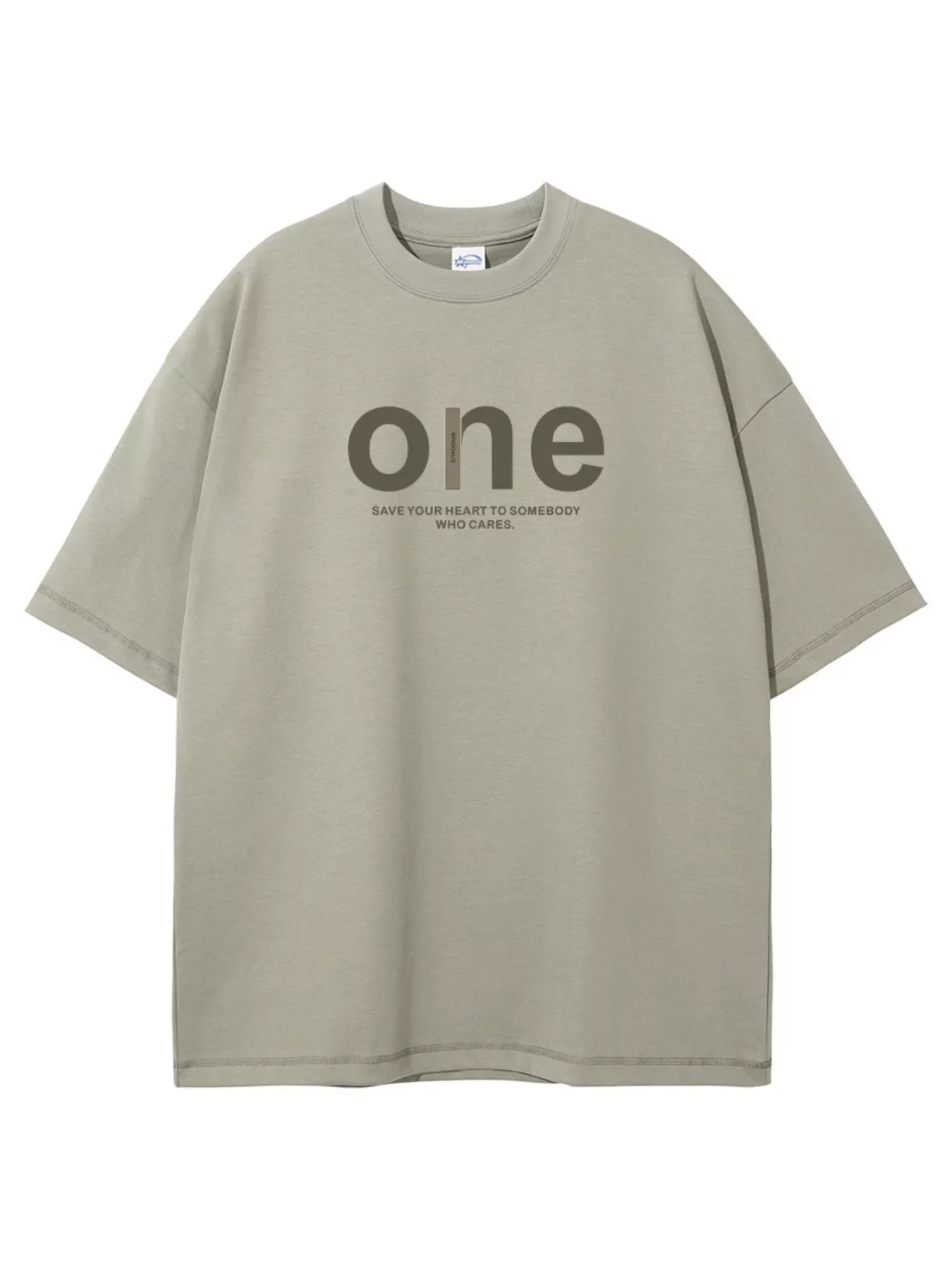 Men's Full Size Casual Letter Graphic Short Sleeve T-Shirt Plus Size New Era Fashion LLc