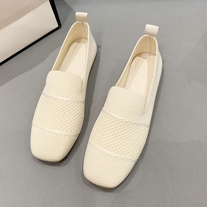 Women's Breathable Flyknit Casual Flat Shoes FitiqueFit