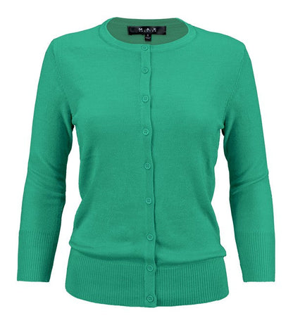 Crewneck Button Down Knit Cardigan Sweater Shop Style & More | Fresh Looks, Everyday Deals & Free Shipping