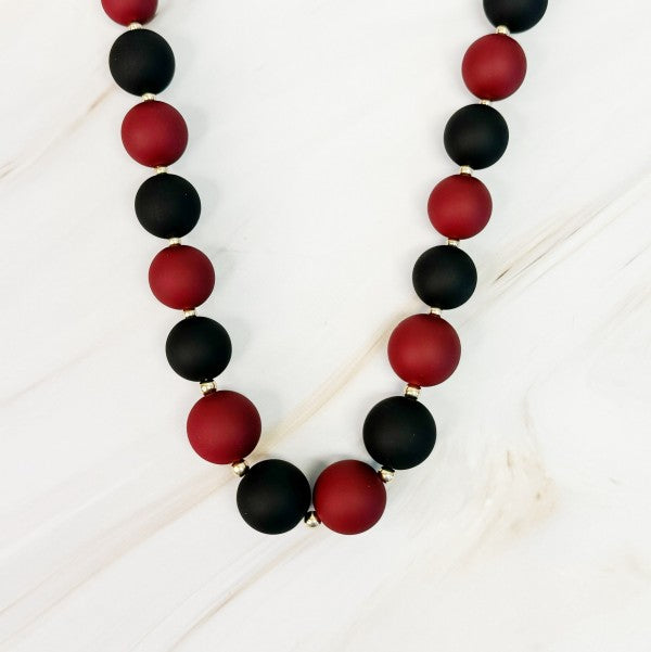 Champion Of The Game Ball Bead Necklace Shop Style & More | Fresh Looks, Everyday Deals & Free Shipping