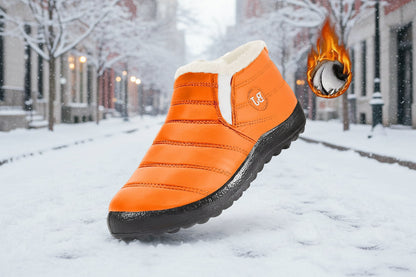 Women’s Warm Padded Lightweight Cotton Boots – Cozy Winter Non-Slip Outdoor Ankle Boots FitiqueFit