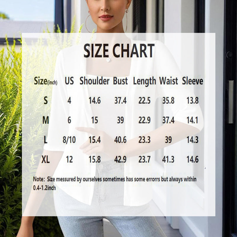 Minimalist Round-Neck Loose Shortsleeve Jacket FitiqueFit
