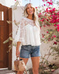 Women's French-Style Tie-Dye Versatile Top FitiqueFit