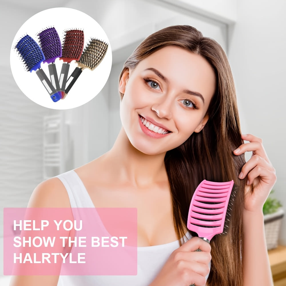 A Magical Scalp Massaging Hairbrush Designed for Women - a Professional Tool for Detangling Wet Curly Hair - Perfect for Hairstyling - Ideal Gifts for Weddings Or Mother'S Day for Friends And Family NovaCart