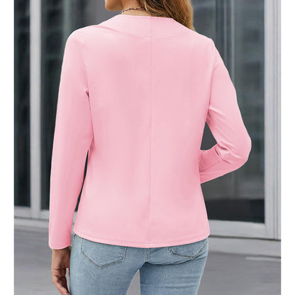 Women’s Plus‑Size Open‑Front Casual Blazer FitiqueFit