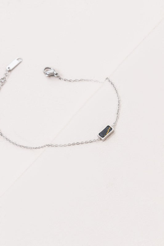 Beaming Bar Stone Bracelet | Silver Shop Style & More | Fresh Looks, Everyday Deals & Free Shipping