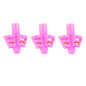 3Pcs/Set Soft Silica Pencil Grasp Two-Finger Gel Pen Grips Children Writing Training Correction Tool Pens Holding for Kids Gifts Children's School Supplies Triangular Correction Children's Writing Tool Stevvex