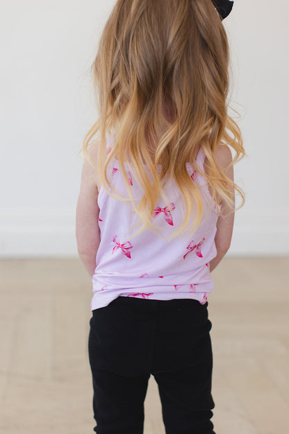 Bella - Bamboo Tank Blush Lotus