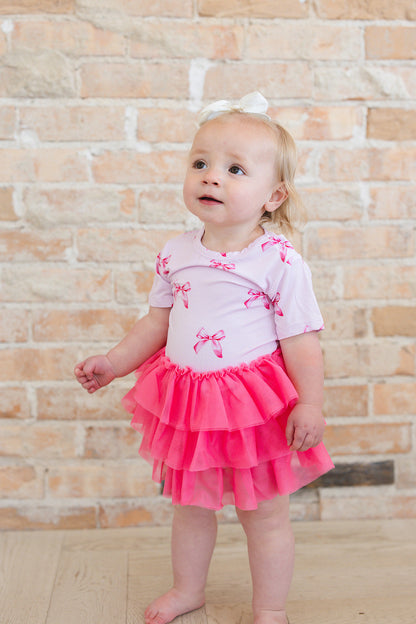 Bella - Tutu Dress Blush Lotus