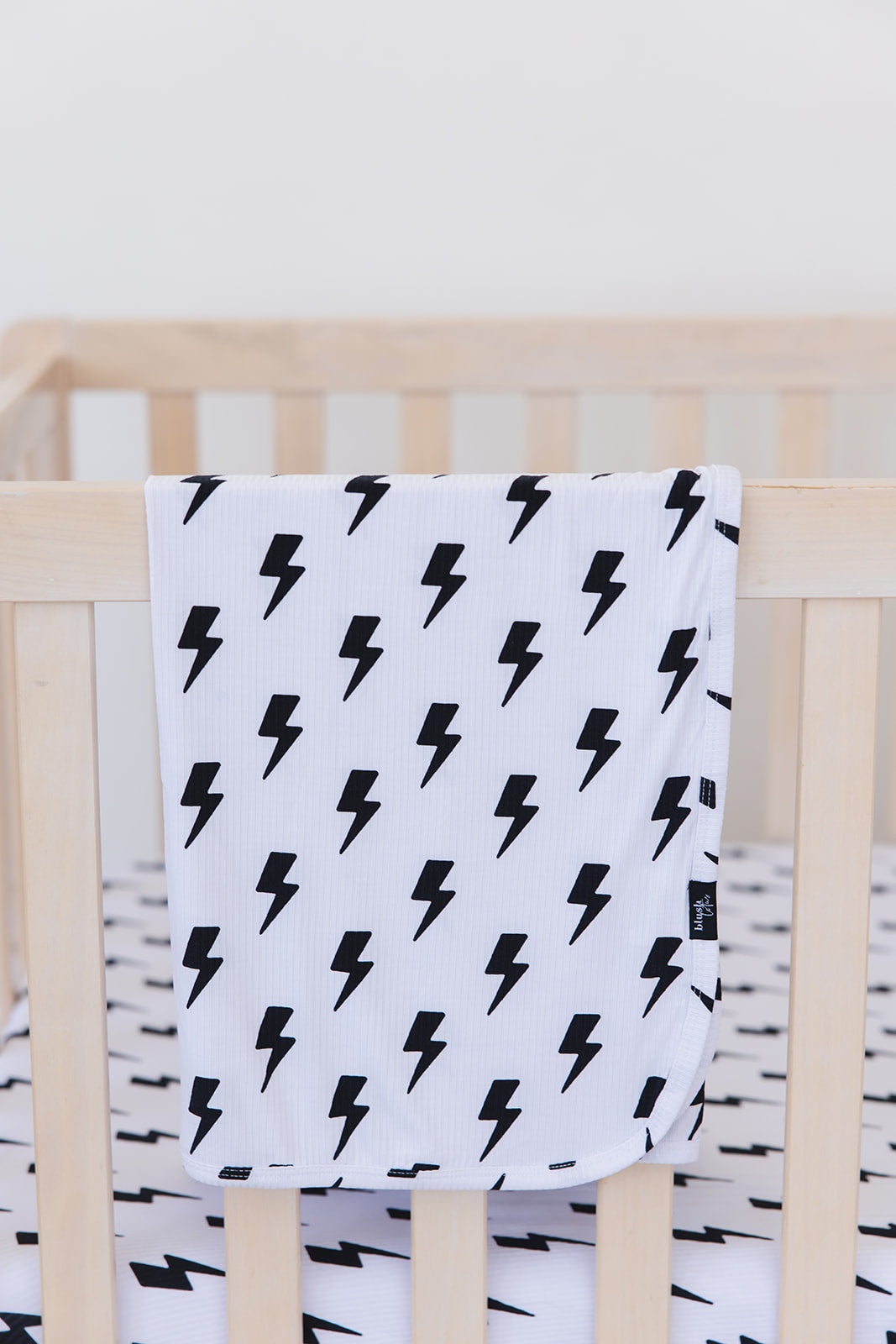 Bowie (ribbed) - Lightweight Blanket Blush Lotus