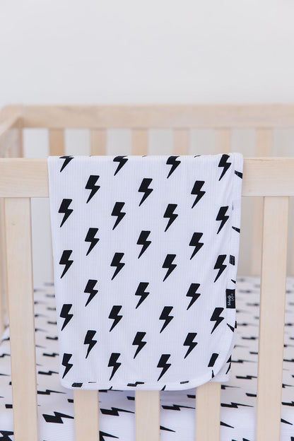 Bowie (ribbed) - Lightweight Blanket Blush Lotus
