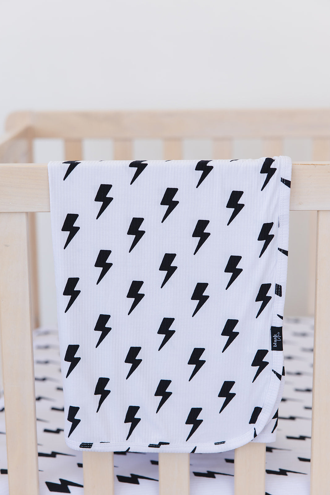 Bowie (ribbed) - Lightweight Blanket Blush Lotus