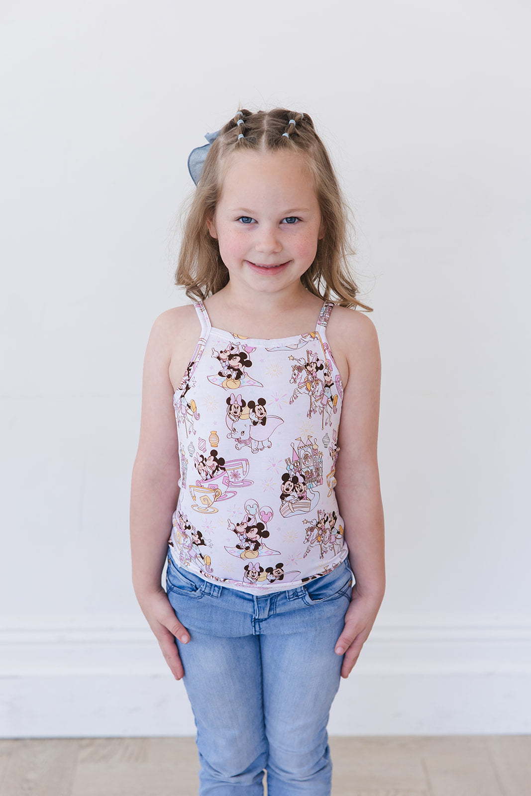 Enchanted Escapades - Bamboo Tank Blush Lotus