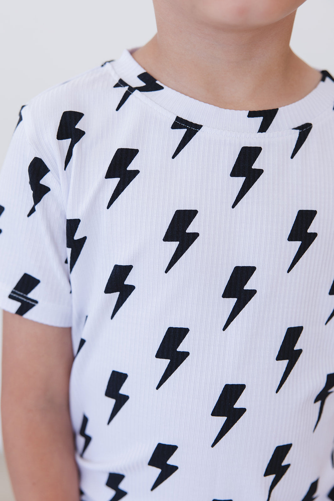 Bowie (ribbed) - Everyday Tee Blush Lotus