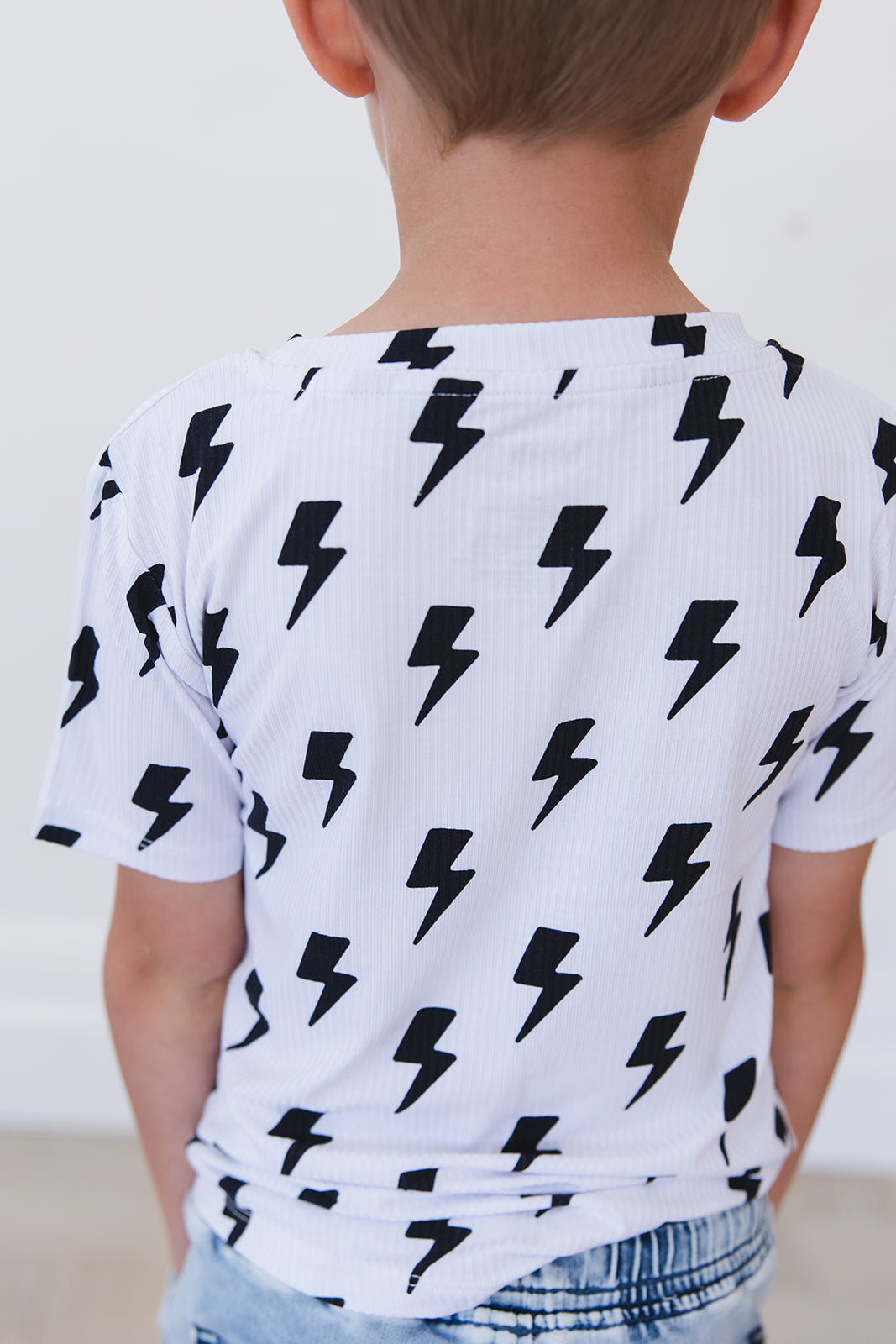 Bowie (ribbed) - Everyday Tee Blush Lotus