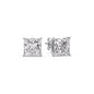 Princess Cut Diamond Stud Earring Fascinating Diamonds