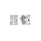 Radiant Diamond Basket Stud Earring Fascinating Diamonds