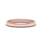 Flat Milgrain Mens Wedding Band Fascinating Diamonds