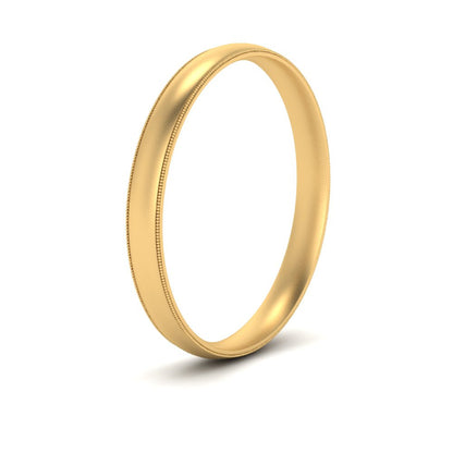 4 mm Milgrain Comfort Fit Mens Wedding Band Fascinating Diamonds