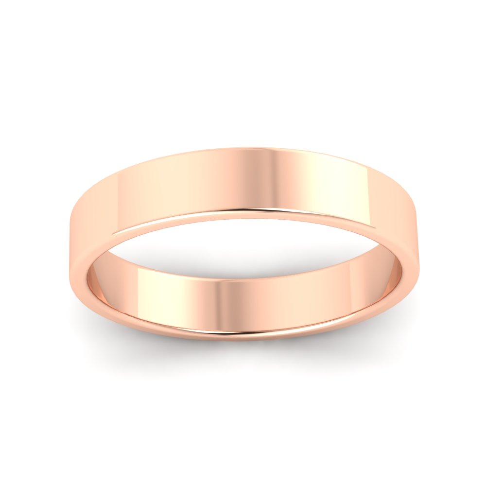 Unisex Classic Flat Cigar Band Fascinating Diamonds