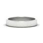 Unisex Classic Flat Cigar Band Fascinating Diamonds