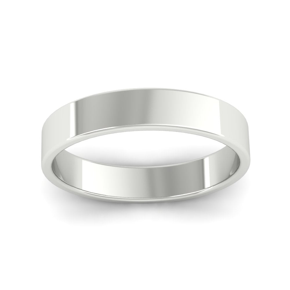 Unisex Classic Flat Cigar Band Fascinating Diamonds