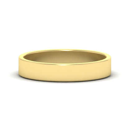 Unisex Classic Flat Cigar Band Fascinating Diamonds