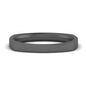 Square Comfort Fit Mens Wedding Band Fascinating Diamonds